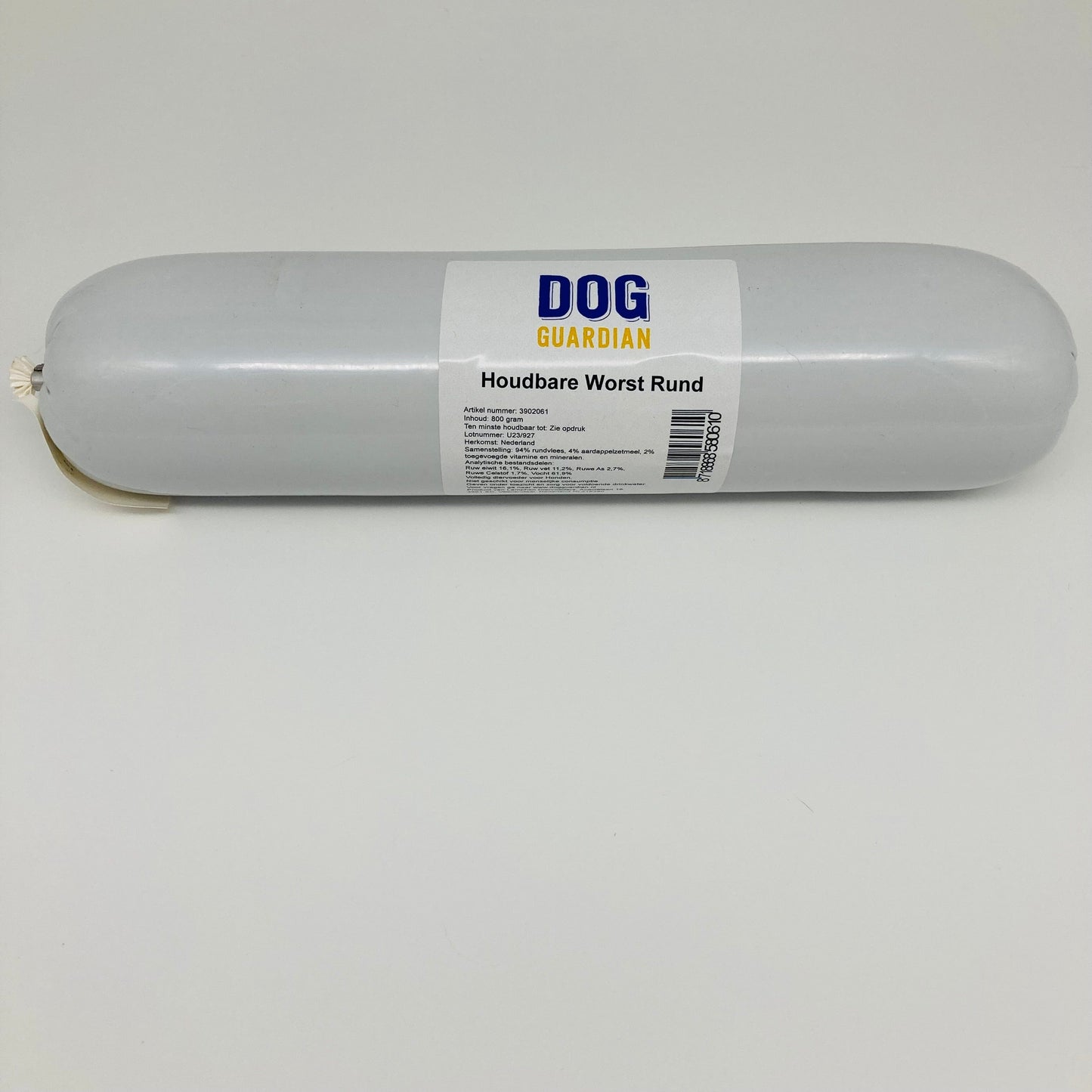 hondenvoeding houdbaar buiten de koelkast dogguardian