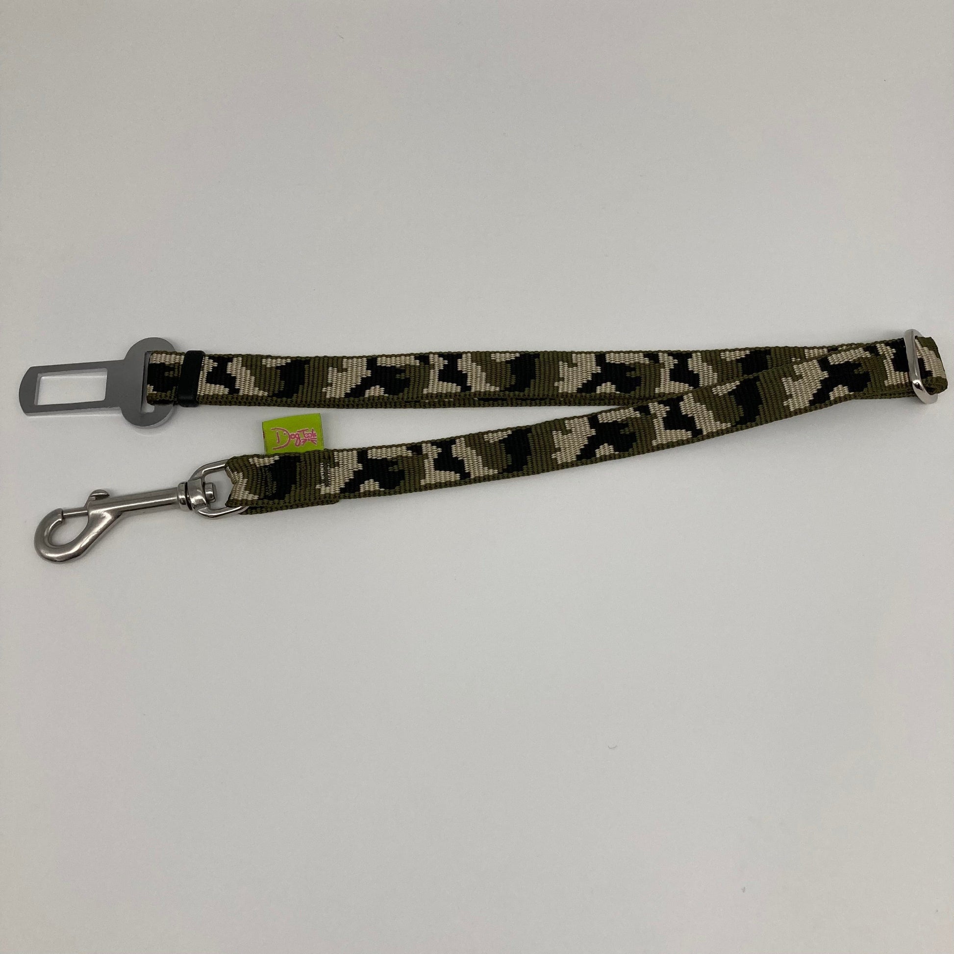 dogtools autogordel leger groen
