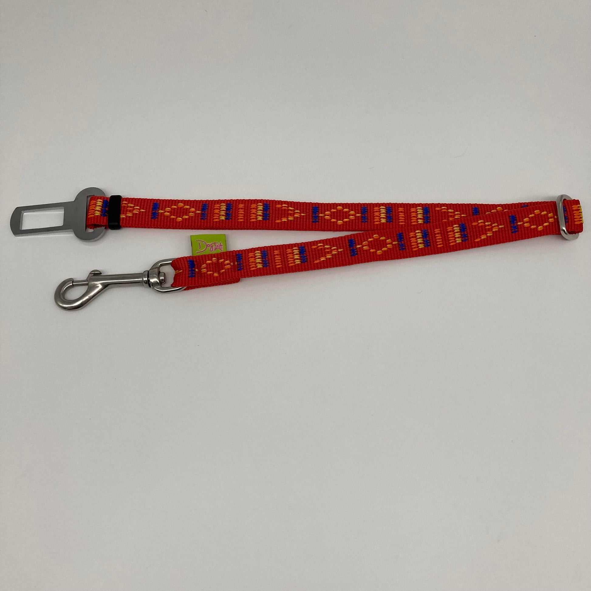 dogtools autogordel stitch rood