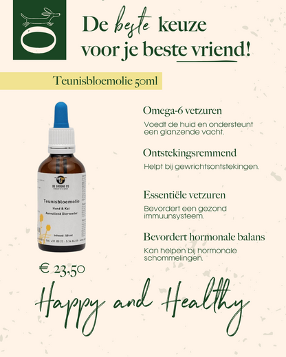 natuurlijke supplement voor vacht hond 
