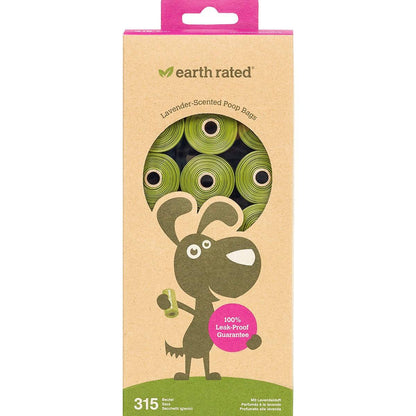 Poepzakjes biologisch afbreekbaar Earth rated 21 rollen á 15 stuks (315 stuks) - Dog Guardian