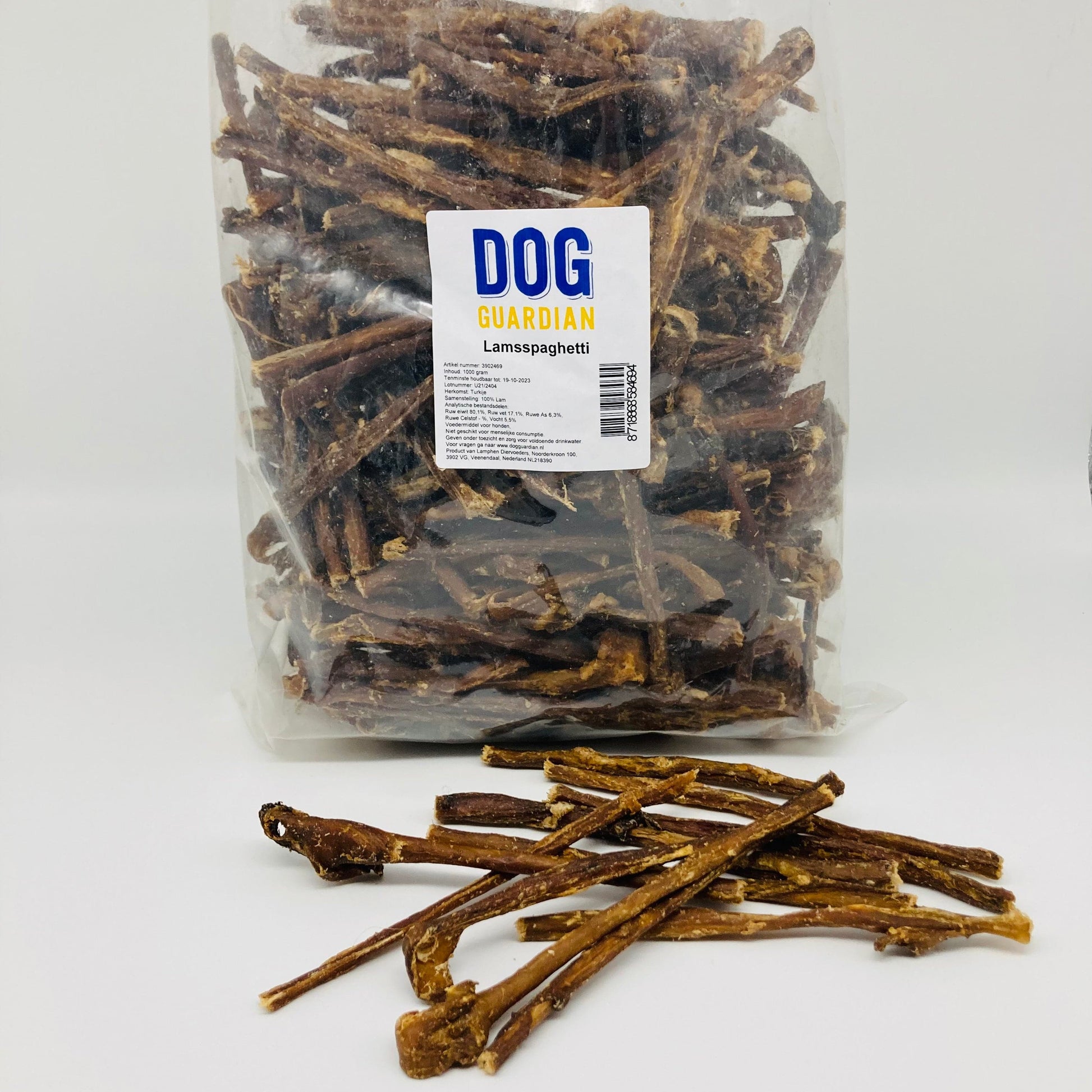 Lam spaghetti 100g/300g/1kg - Dog Guardian