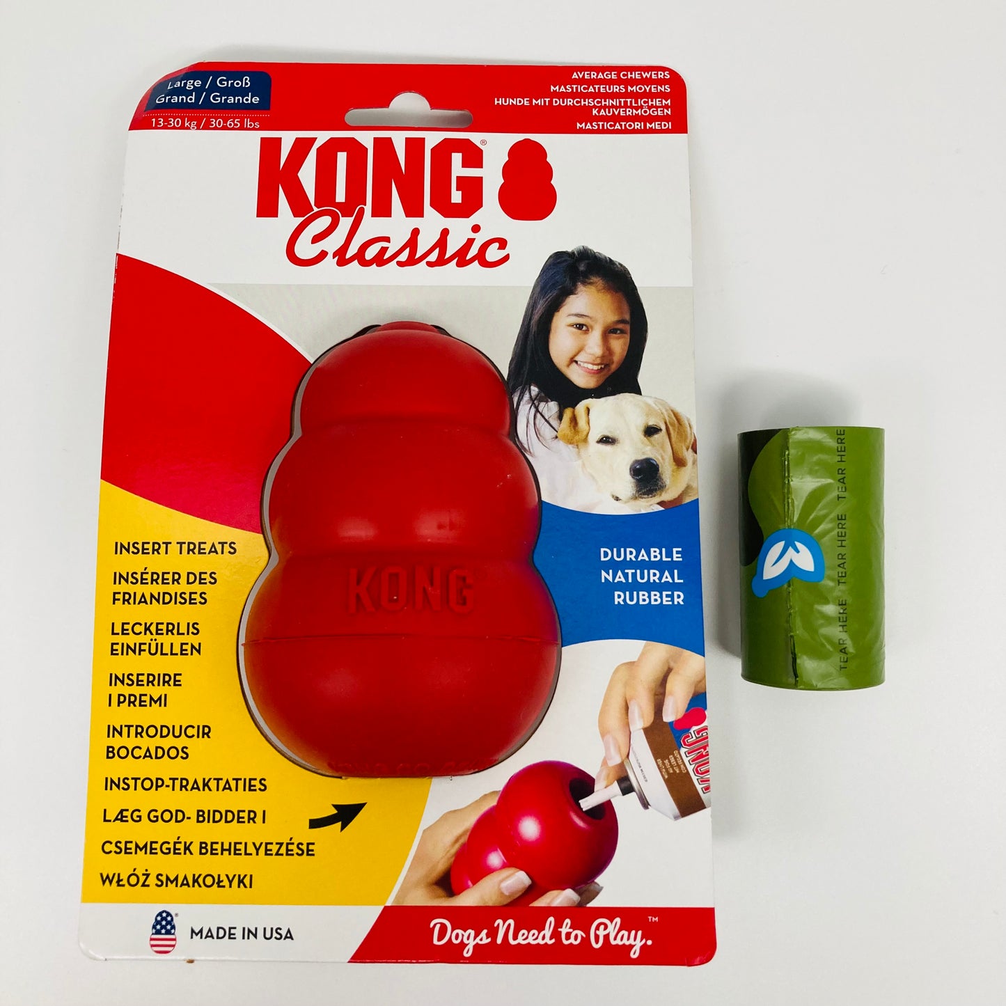 Kong classic rood - Dog Guardian