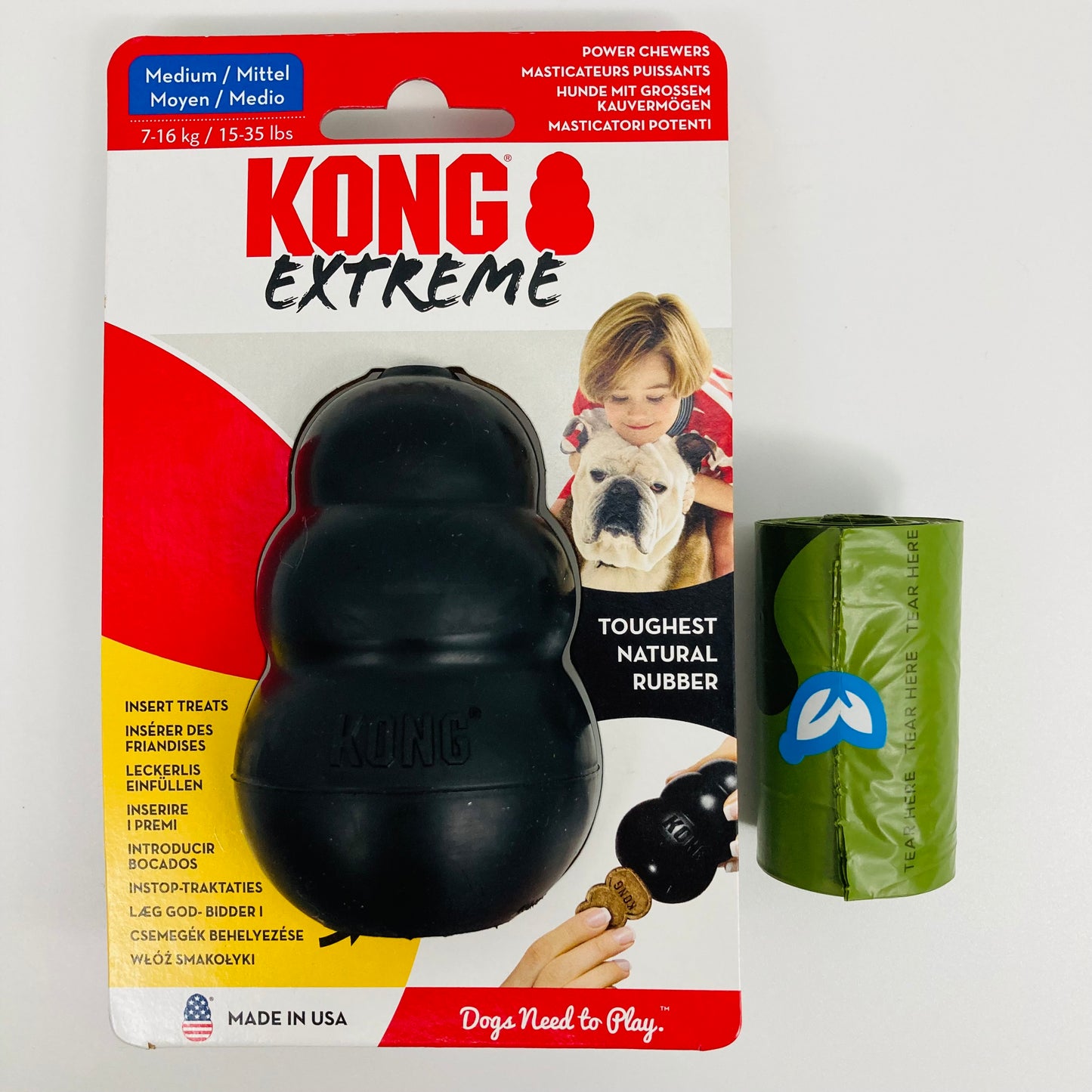 Kong extreme zwart - Dog Guardian