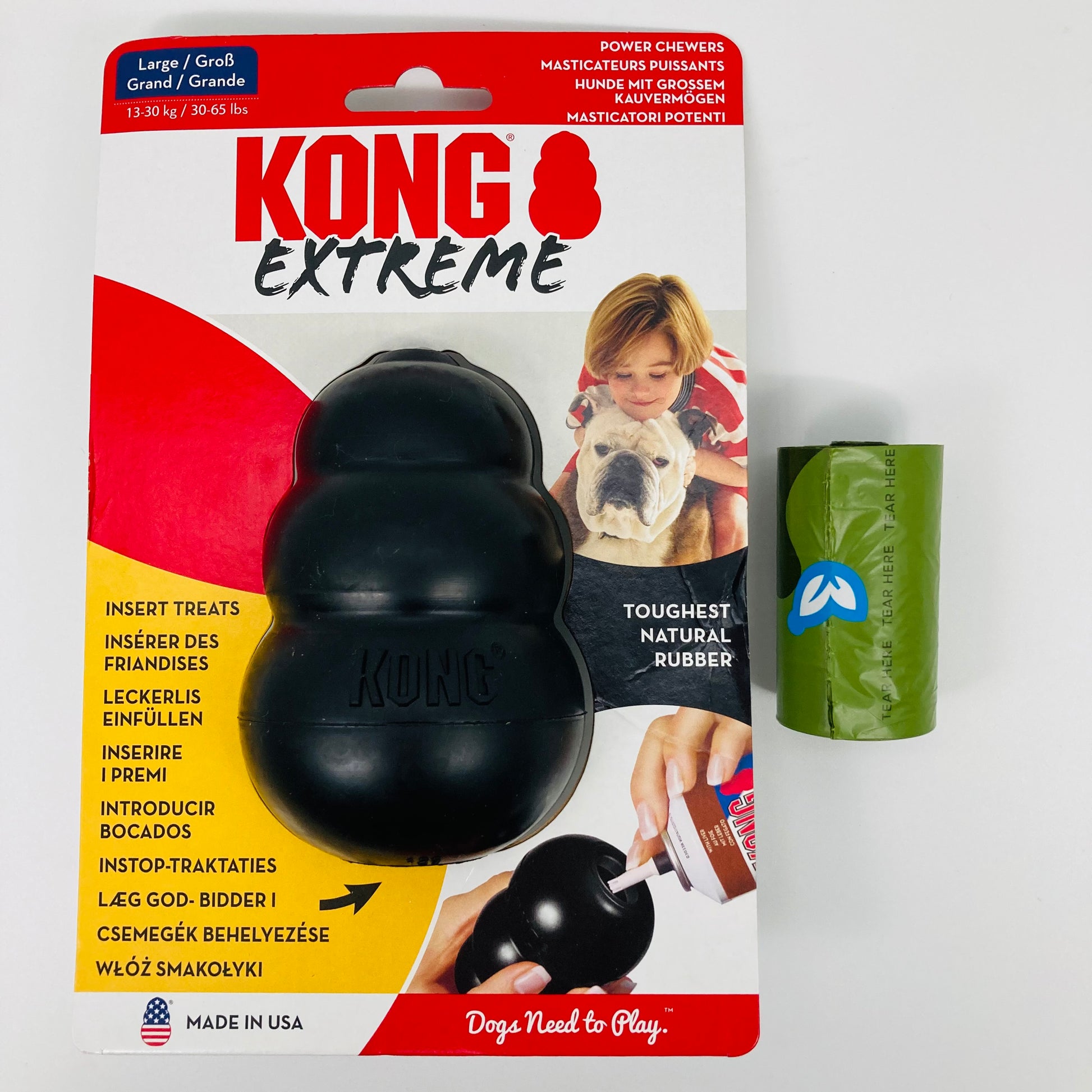 Kong extreme zwart - Dog Guardian