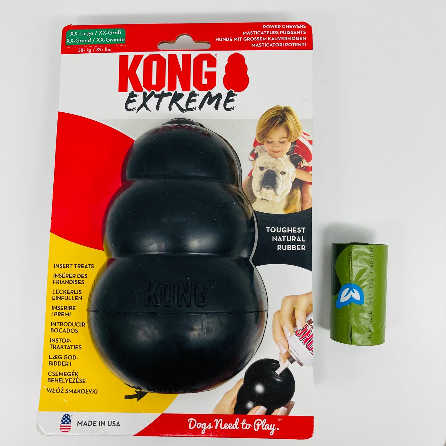 Kong extreme zwart - Dog Guardian