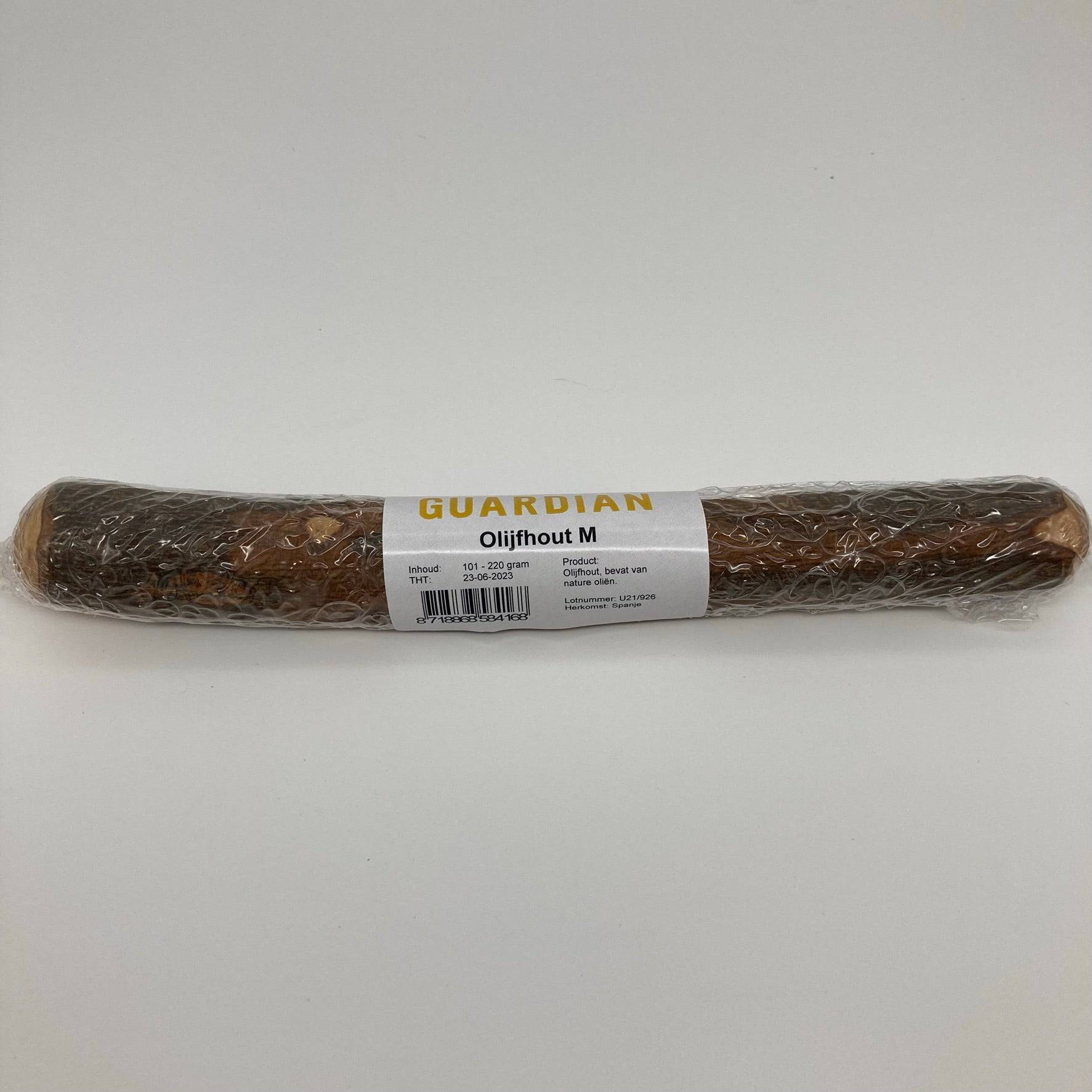 Olijfhout kauwhout S/M/L - Dog Guardian