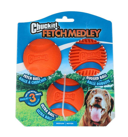 Chuckit! bal combi set 1 (3 ballen) - Dog Guardian