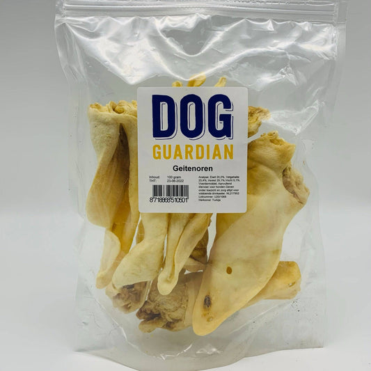 Geitenoren 100g/300g/1kg - Dog Guardian