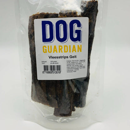 Geit Vleesstrips trainer 100g - Dog Guardian