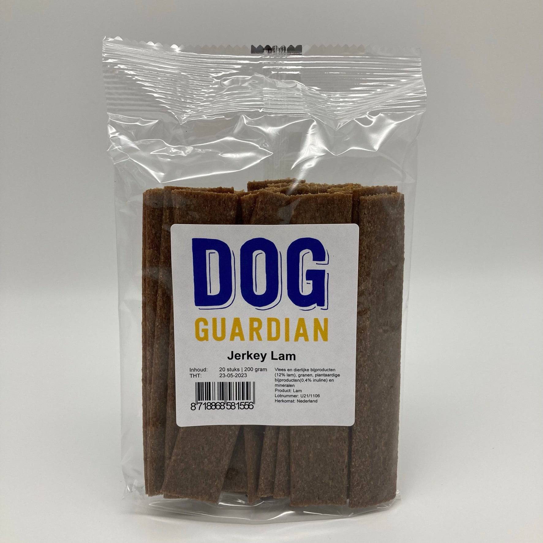 Lam Jerkey 200g - Dog Guardian