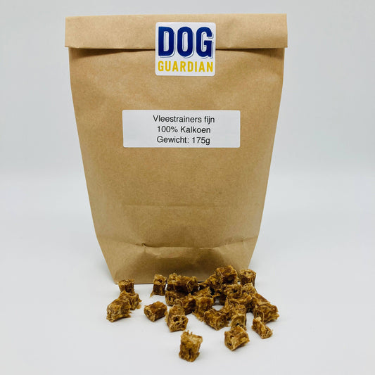 Kalkoen trainer fijn 150g/500g - Dog Guardian