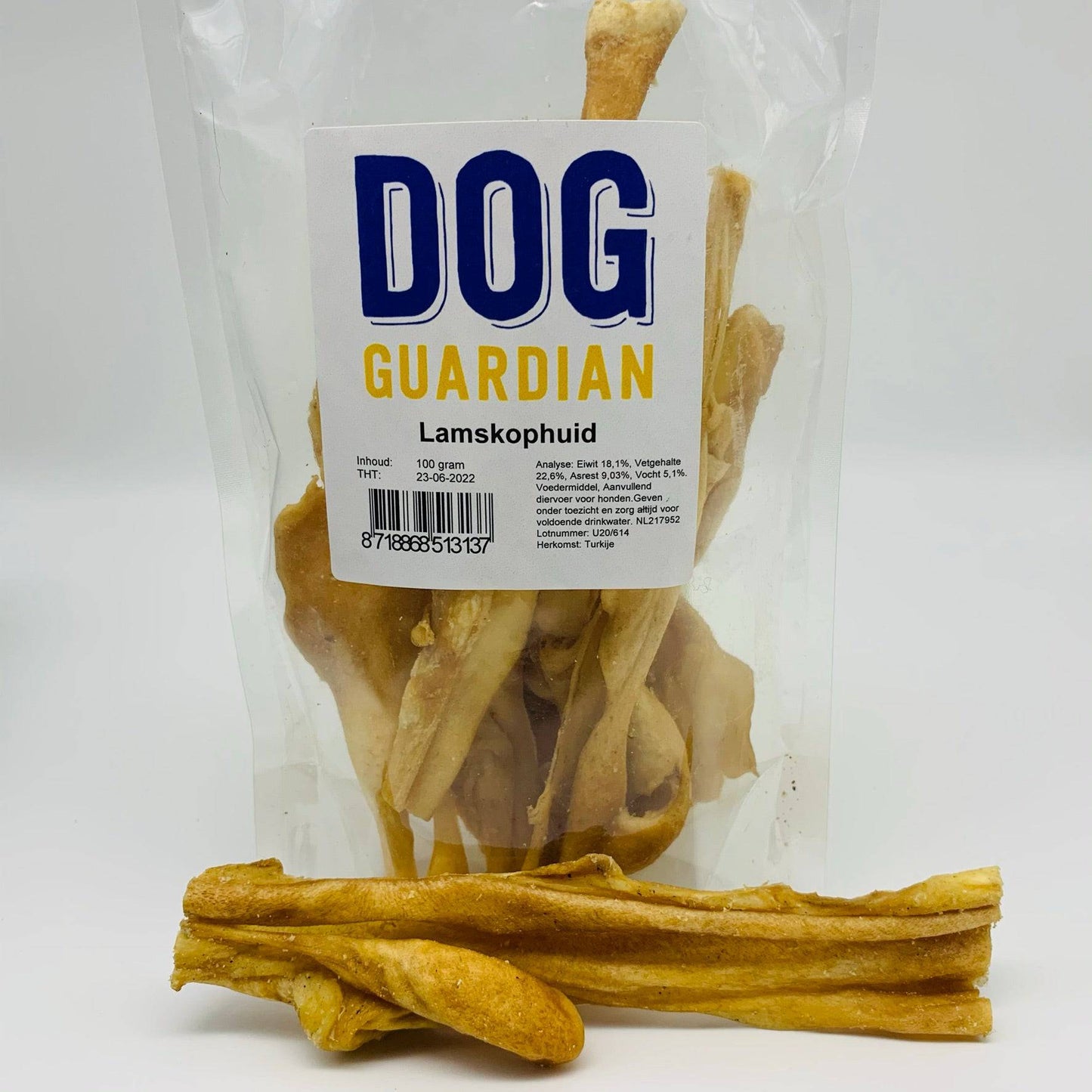 Lamskophuid 100g/500g - Dog Guardian